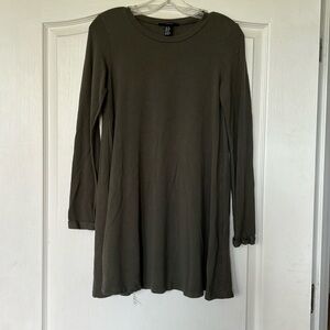 Stretchy warm swing dress